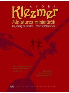   Jávori Ferenc:  Klezmer miniatűrök zeneiskolásoknak-vegyes kamara kvartett
