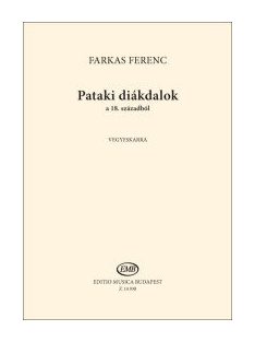 Farkas Ferenc:Pataki diákdalok a 18. századból