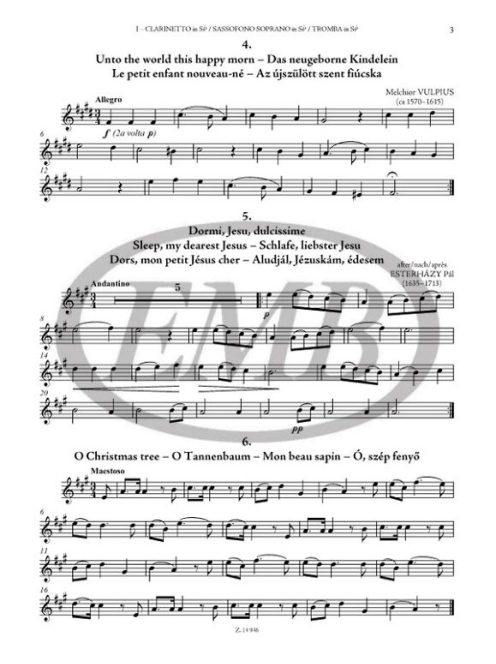 Karácsonyi muzsika-Kamarazene sorozat választható hangszerösszeállítással