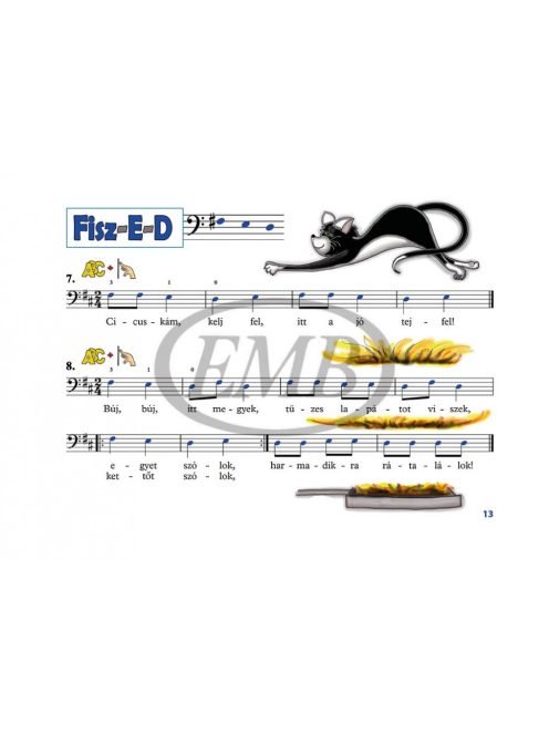 Csuka Tímea: Játsz csellón! - gyakorlófüzet kezdő csellistáknak 5-8 éves korig (novemberben érkezik)