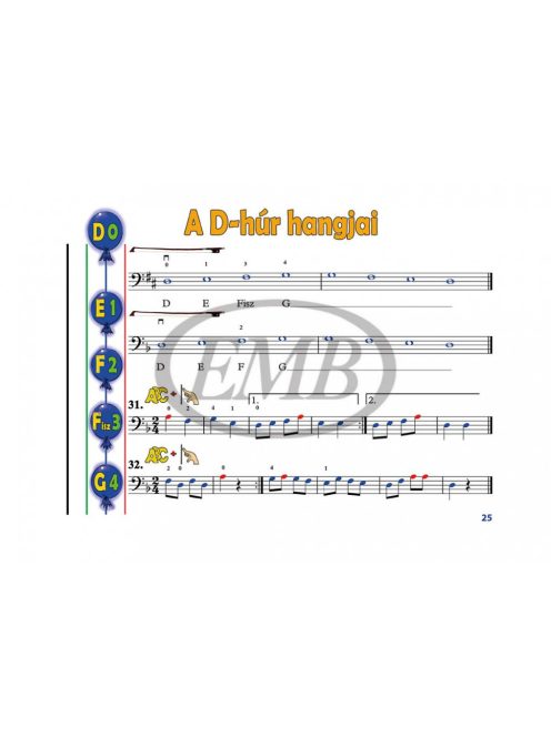 Csuka Tímea: Játsz csellón! - gyakorlófüzet kezdő csellistáknak 5-8 éves korig (novemberben érkezik)