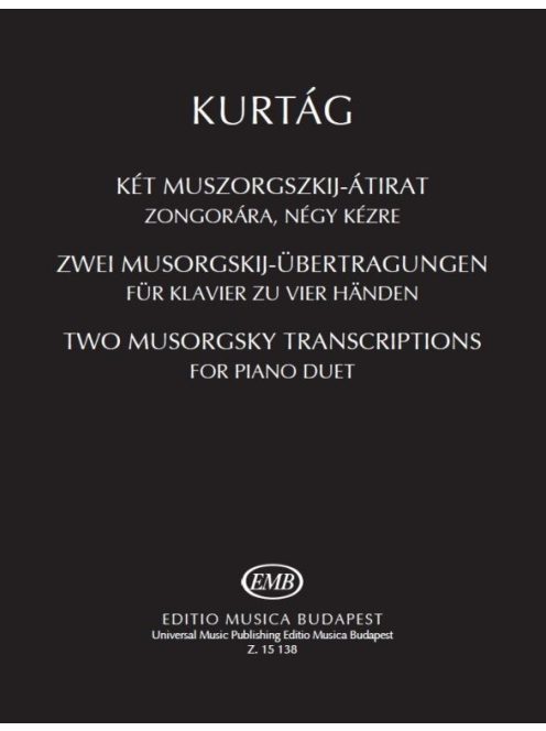 Kurtág György: Két Muszorgszkij-átirat