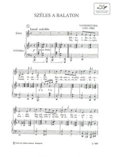 Vavrinecz Béla:  Széles a Balaton - Lassú csárdás