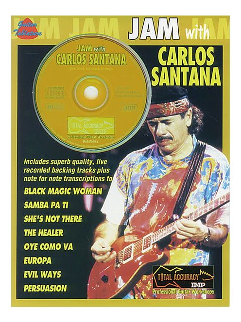 Carlos Santana:  Jam With Carlos Santana- CD melléklettel 0571528295