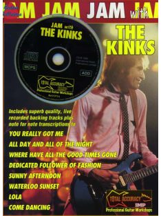 The Kinks:  Jam With The Kinks-gitár TAB- CD melléklettel