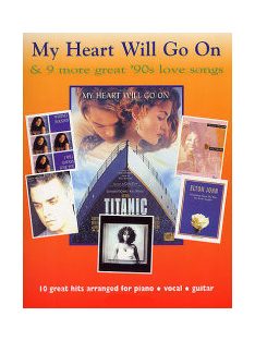   James Horner:  My Heart Will Go On-szerelmes dalok a 90-es évekből-piano-vocal-guitar