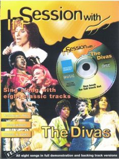   In Session With The Divas-piano-vocal-guitar- CD melléklettel
