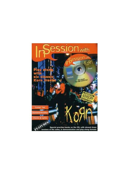 Korn:  In Session With... -gitár TAB- CD melléklettel