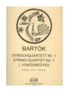 Bartók Béla:  I. vonósnégyes