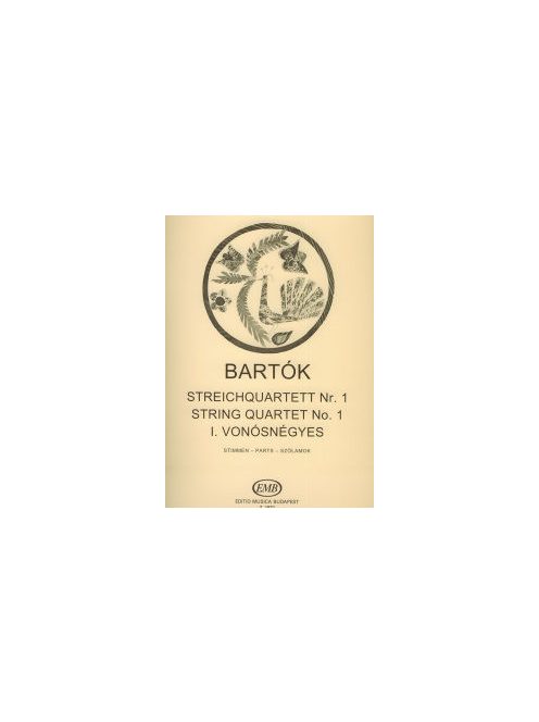 Bartók Béla:  I. vonósnégyes