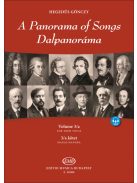 Hegedüs Gönczy Katalin: Dalpanoráma 3/a-Négy évszázad könnyű dalai hat nyelven magas hangra