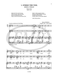   Hegedüs Gönczy Katalin: Dalpanoráma 3/a-Négy évszázad könnyű dalai hat nyelven magas hangra