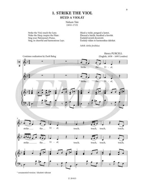 Hegedüs Gönczy Katalin:Dalpanoráma3/b-Négy évszázad könnyű dalai hat nyelven mély hangra