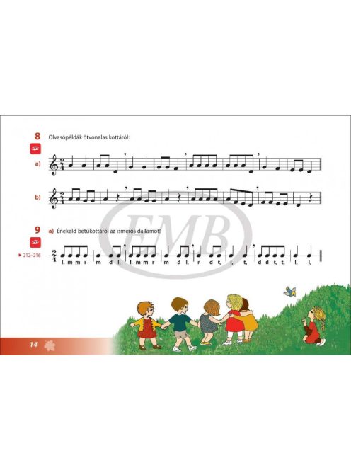 Dobszay László Szolfézskönyv zeneiskolásoknak Hangok Világa 1