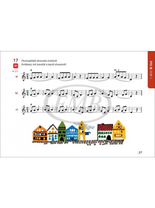 Dobszay László Szolfézskönyv zeneiskolásoknak Hangok Világa 1