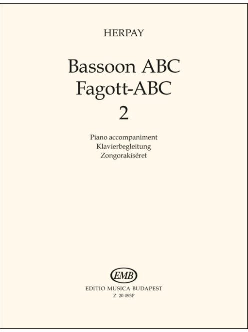 Zongorakíséret a Fagott ABC II-hőz