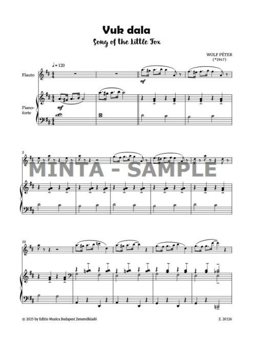 Wolf Péter: Vuk dala