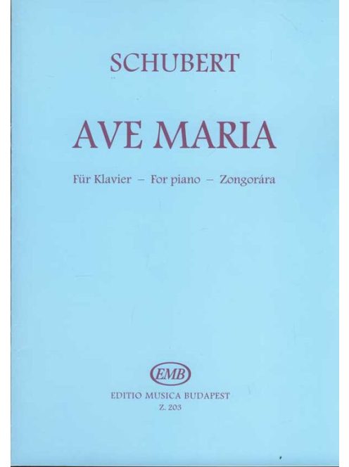 Franz Schubert:  Ave Maria