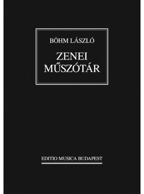 Böhm: Zenei műszótár