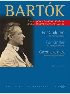   Bartók: Gyermekeknek - Bartók átiratok hegedűre, zongorakísérettel
