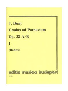Jakob Dont:  Gradus ad Parnassum 1.