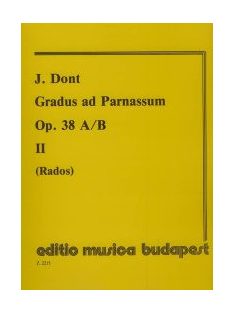 Jakob Dont:  Gradus ad Parnassum 2