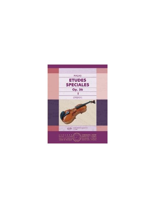 Jacques-Féréol Mazas:  Études spéciales I. - Op.36