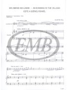 Bartók Béla:  Este a székelyeknél - Tót legények tánca