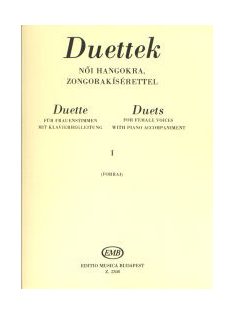 Forrai Miklós:  Duettek női hangokra 1.