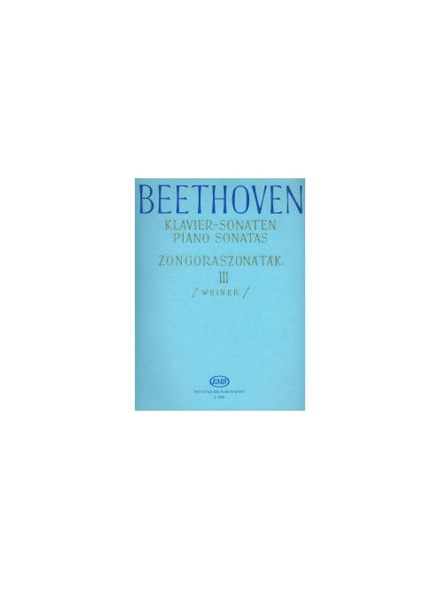 Ludwig van Beethoven:  Zongoraszonáták
