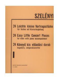  (jelenleg nem kapható utánnyomás készül) Szelényi István:  24 könnyű kis előadási darab