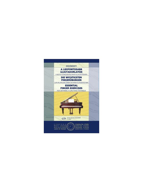 Dohnányi Ernő:  A legfontosabb ujjgyakorlatok