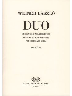 Weiner László:Duó hegedűre és mélyhegedűre