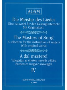Ádám Jenő: A dal mesterei 4.