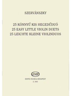 Szervánszky: 25 könnyű kis hegedűduó