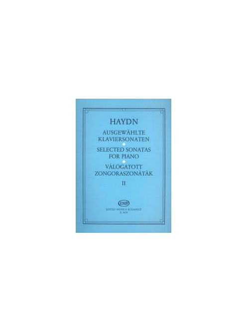 Joseph Haydn:  Válogatott zongoraszonáták II