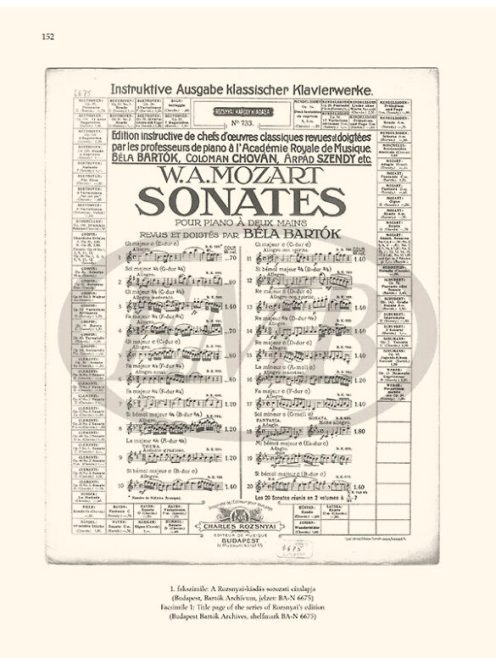 Mozart, Wolfgang Amadeus: Zongoraszonáták 1