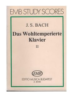 Johann Sebastian Bach:  Das Wohltemperierte Klavier II.