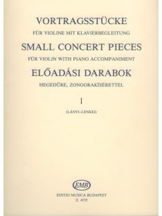   Lányi Margit,Lenkei Tiborné,Mező László:  Előadási darabok-hegedűre zongorakísérettel