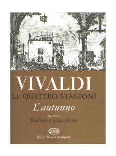   Antonio Vivaldi:  Le Quattro Staagioni-L'autunno op.8 No.3