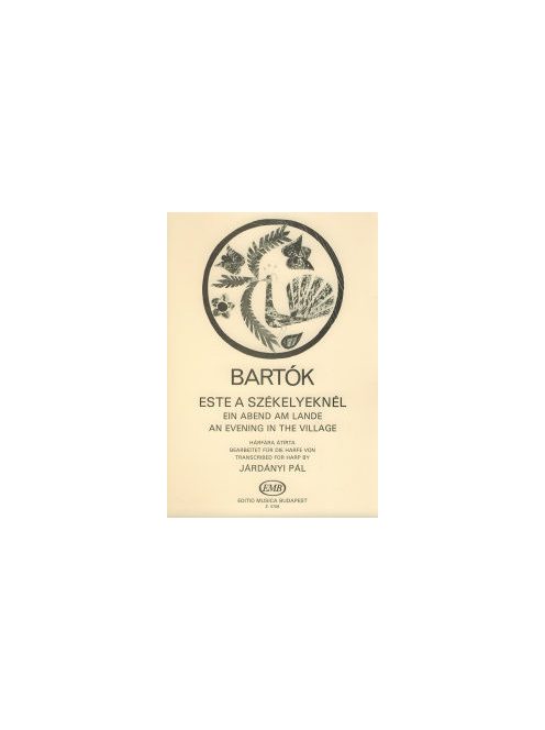 Bartók Béla:  Este a székelyeknél - hárfa átirat