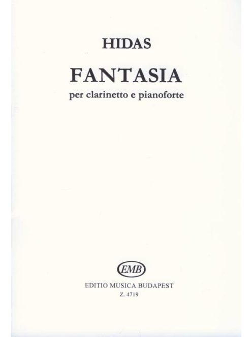 Hidas: FANTASIA klarinétra, zongorakísérettel