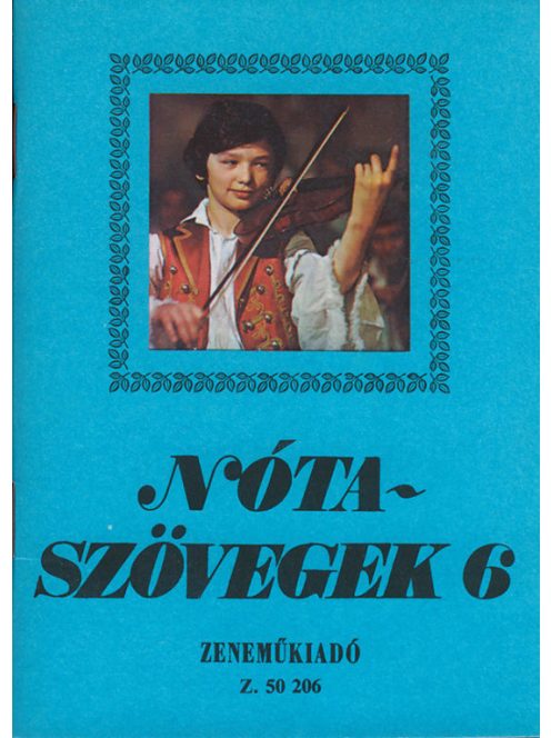 Nótaszövegek 6.