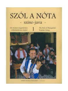   Vas Gábor:  Szól a nóta-színe-java 1.- ének,hegedű,zongora