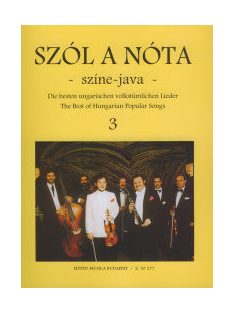   Vas Gábor:  Szól a nóta-színe-java 3.- ének,hegedű,zongora