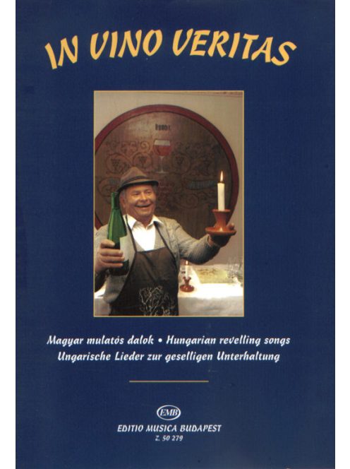 Mészáros Tivadar:  In vino veritas-Borban az igazság-ének,hegedű,zongora