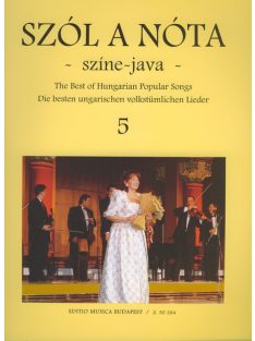   Vas Gábor:  Szól a nóta színe-java 5.- ének,hegedű,zongora
