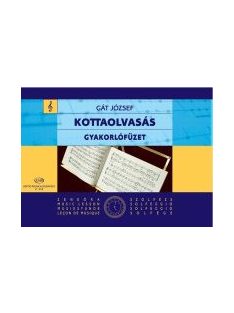 Gát József:  Kottaolvasás-gyakorlófüzet