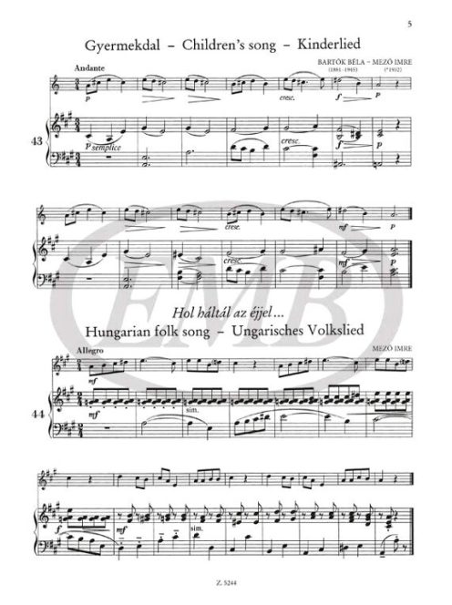 Mező Imre,Dénes László,Lányi Margit,Skultéty Antalné:  Hegedűiskola II