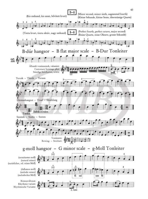 Mező Imre,Dénes László,Lányi Margit,Skultéty Antalné:  Hegedűiskola II